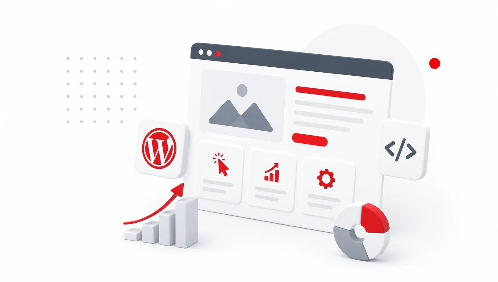 Wizualizacja rozwiązań stron WordPress