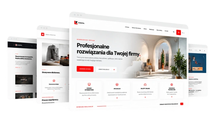 Rozbudowana strona internetowa