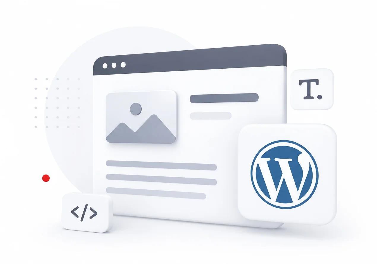 Funkcjonalności strony WordPress